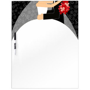 Bride's To-Do List Dry Erase Board - large
