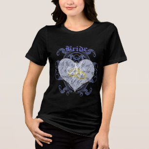 Bride's Wedding Vow Tri-Blend Shirt