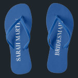 Bridesmaid Beach Wedding Bachelorette Bridal Party Flip Flops<br><div class="desc">Bridesmaid Beach Wedding Bachelorette Bridal Party Flip Flops</div>