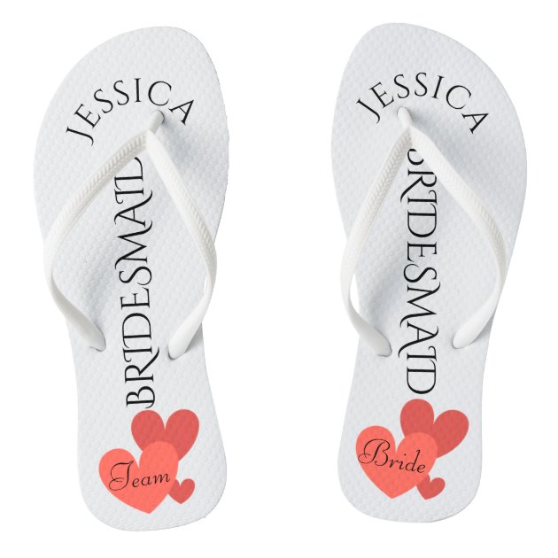 bridal flip flops for beach wedding