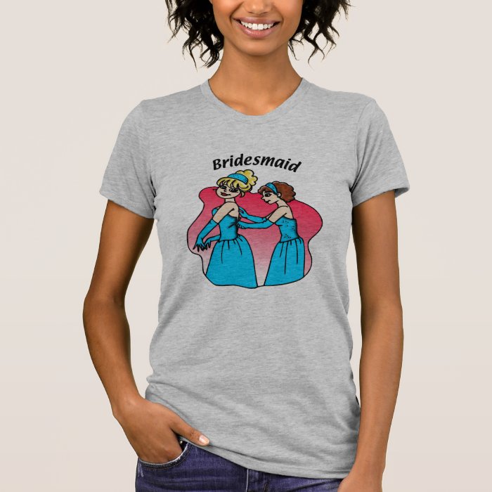 Bridesmaid (Blue) T Shirt