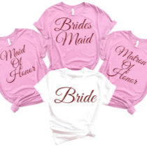 Bridesmaid Bridal Party Bachelorette Maid of honor T-Shirt