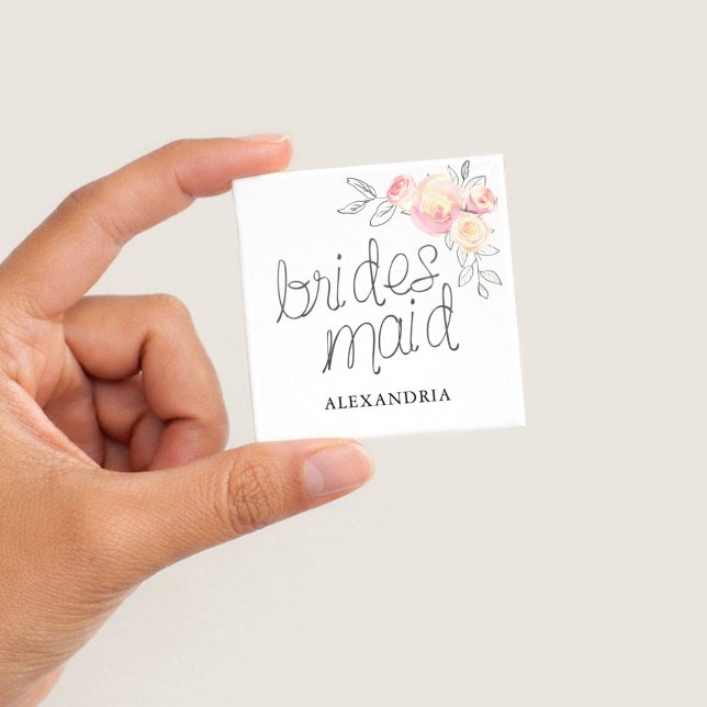 Bridesmaid Bridal Shower Button (Creator Uploaded)