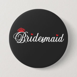 Bridesmaid button