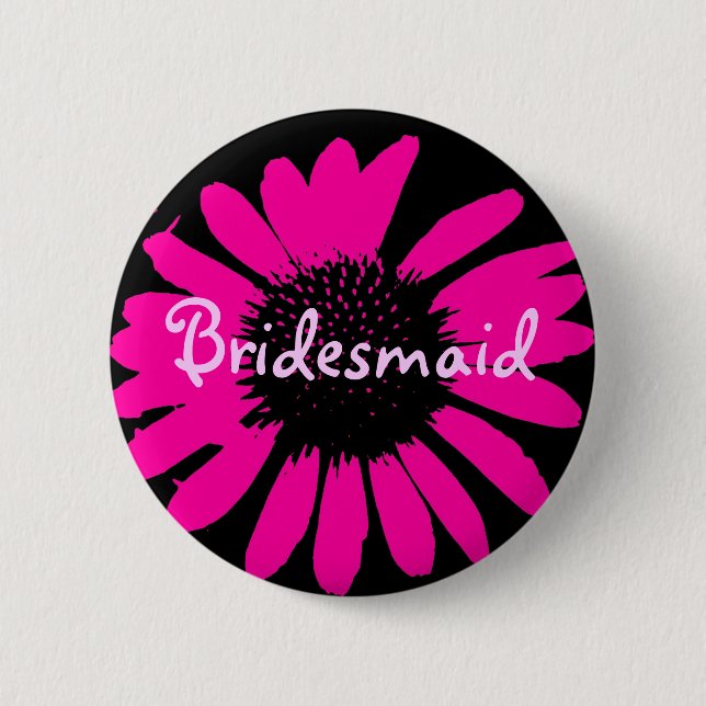 Bridesmaid Button (Front)