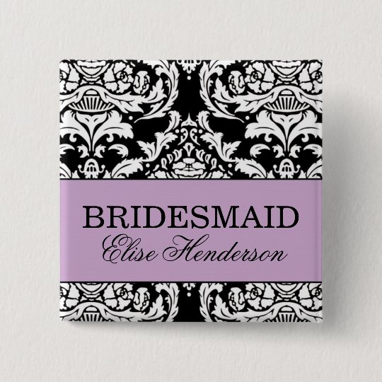 Bridesmaid Button