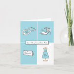 Bridesmaid Card Will You Be My Cards- Blue at Zazzle