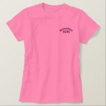 Bridesmaid Change to current Year Embroidered Shirt<br><div class="desc">Bridesmaid embroidered shirt Change to current year by entering the design tool Wedding Party T-shirt For All Members of the Party Groom T-shirts BestMan T-shirts GroomsMan T-shirts Usher T-shirts RingBearer T-shirts- 7 Words to a Long and Happy Marriage- I'm Sorry - Yes Dear - It's My Fault-Wedding Accessories T-shirts, Jackets,...</div>