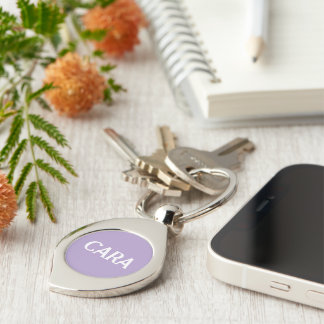 BRIDESMAID CUSTOMIZED NAME & TEXT SIMPLE STYLISH KEYCHAIN
