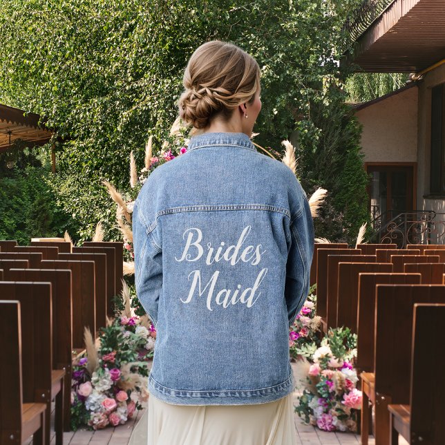 Bridesmaid Denim Jacket (Creator Uploaded)