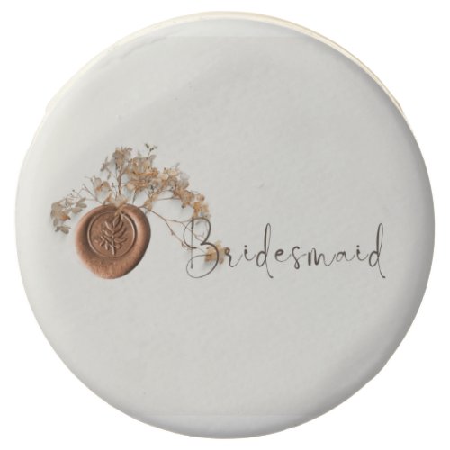 Bridesmaid Dipped Oreo Cookie Botanical 