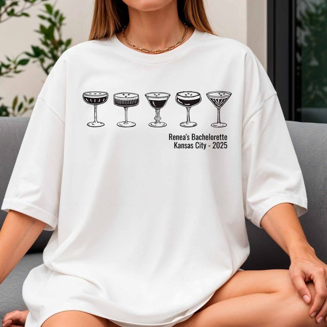 Bridesmaid Espresso Martini Bachelorette  T-Shirt (Creator Uploaded)