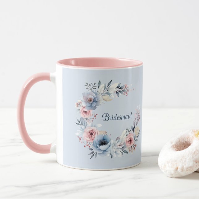 Bridesmaid favor gift mug (With Donut)