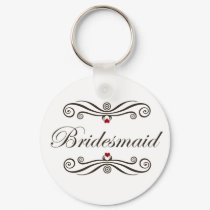 Bridesmaid Favors Keychain