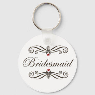 Bridesmaid Favors Keychain