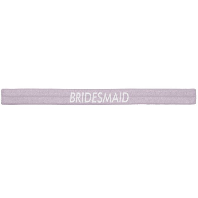 Bridesmaid Flat Hair Ties (Unwrapped)