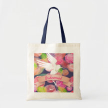 Bridesmaid Floral Hummingbird Wedding