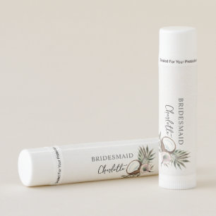 Bridesmaid Gift - Coconut Label - Lip Balm