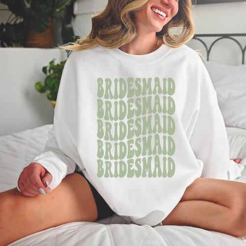 Bridesmaid Gift Custom Bachelorette Bridal Party Sweatshirt