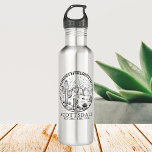 Bridesmaid Gift Custom Desert Bachelorette Party Stainless Steel Water Bottle<br><div class="desc">If you are looking for the perfect way to show your appreciation for all of your bridesmaids before the big day, then look no further than our custom Scottsdale Before the Veil bachelorette party stainless steel water bottle! This unique gift is perfect for any bride who wants to show her...</div>