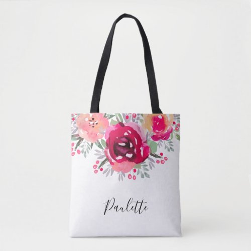 Bridesmaid Gift Personalized  Tote Bag