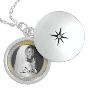 Bridesmaid Gift Sterling Silver Lockets Necklace