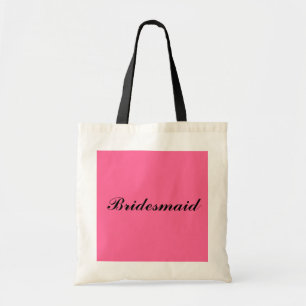Bridesmaid gift tote bag