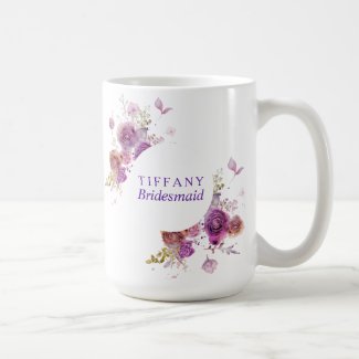 Bridesmaid Gift Watercolor floral