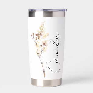 Bridesmaid Gifts, Birthday Gift, Gift for Women, P Insulated Tumbler