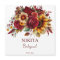 Bridesmaid gifts burgundy roses sunflowers
