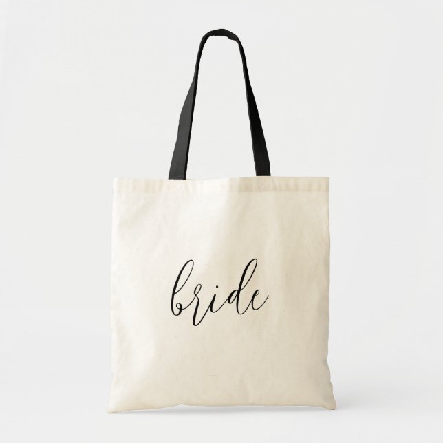Bridesmaid Gifts Womens Wedding Bachelorette Tote Bag (Front)
