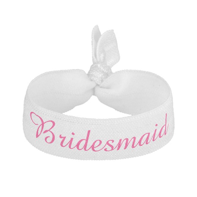 Bridesmaid Hair Tie (Front)