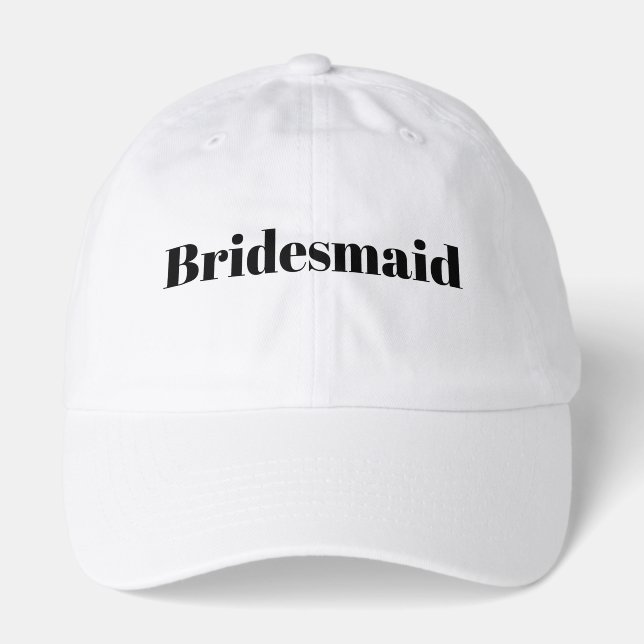 Bridesmaid Hat (Front)