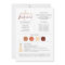 Bridesmaid Information and Proposal Card Template