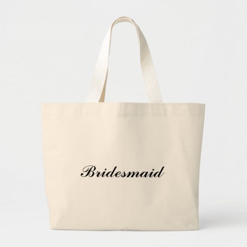 Bridesmaid Jumbo Tote