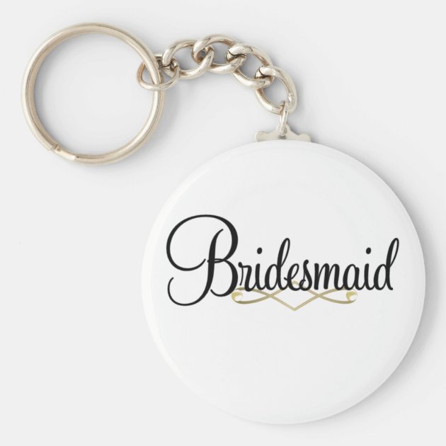 bridesmaid keychain