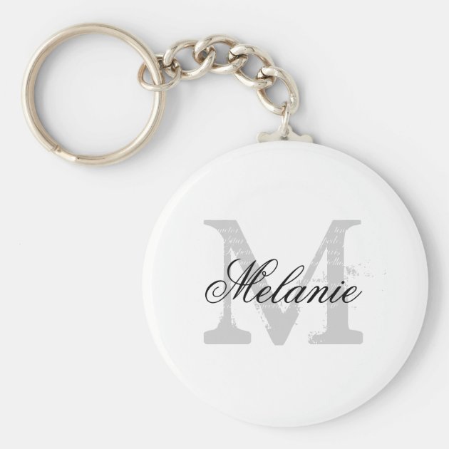 Bridesmaid keychains with custom name 