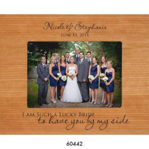 Bridesmaid Kind 10.75"x8.75" Cherry Picture Frame