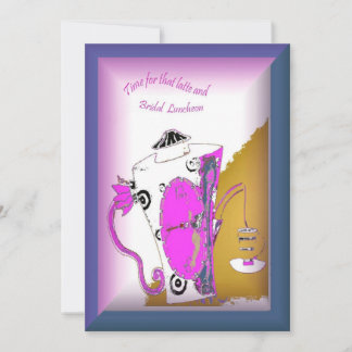 bridesmaid luncheon invitation