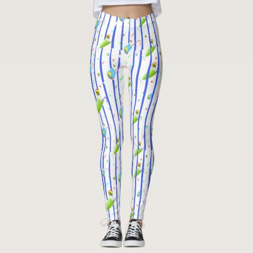 Bridesmaid Margarita Lime Fiesta Party Leggings