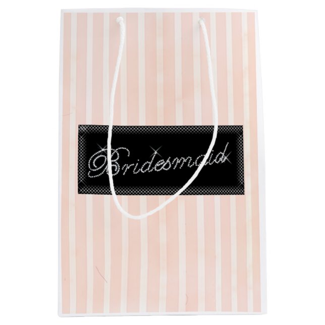 Bridesmaid Medium Gift Bag (Front)