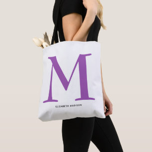 Bridesmaid Modern Minimalist Script Bachelorette Tote Bag