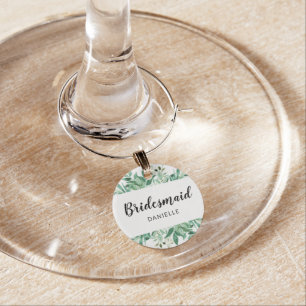 Bridesmaid Monogram Bridal Wedding Party Favor