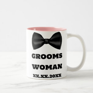 Bridesmaid Name Grooms Woman Wedding Mugs
