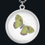 Bridesmaid Necklace Butterfly Brocade green<br><div class="desc">Butterfly Brocade Bridesmaid Necklace in fern green is a great gift for your attendants especially if you have used this theme for the wedding. This is part of the Butterfly Brocade Collection for Weddings. There will be four other jewel-tone colorways available, peacock, purple, red and a lovely fern green. The...</div>