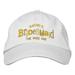 Bridesmaid Party Wedding Gift Embroidered Baseball Hat