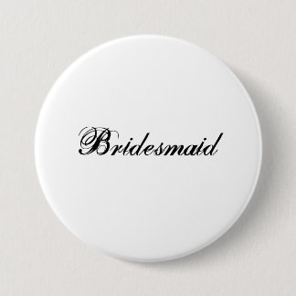 Bridesmaid Pinback Button