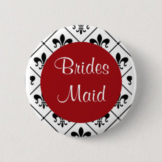 Bridesmaid Pinback Button