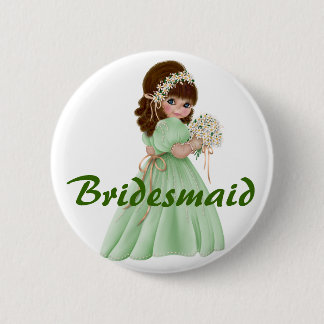 Bridesmaid Pinback Button