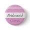 BRIDESMAID Pink Damask and Lace Wedding